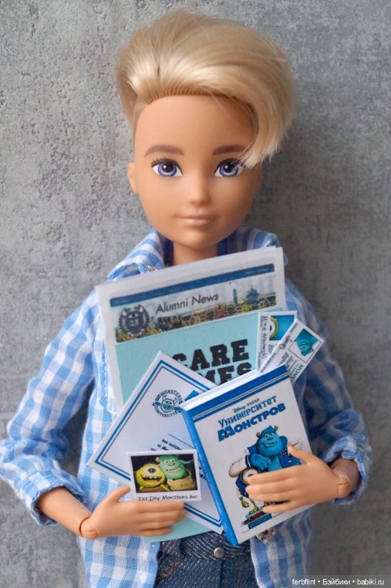 Набор из м/ф "Университет монстров" в масштабе 1:6 (фото 6)