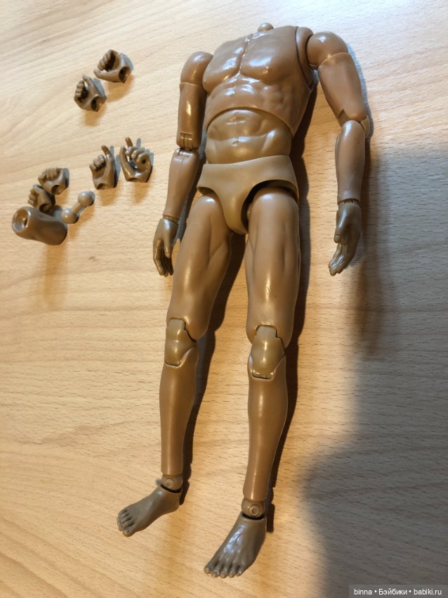 Тело экшен — Части шарнирных кукол (не BJD)