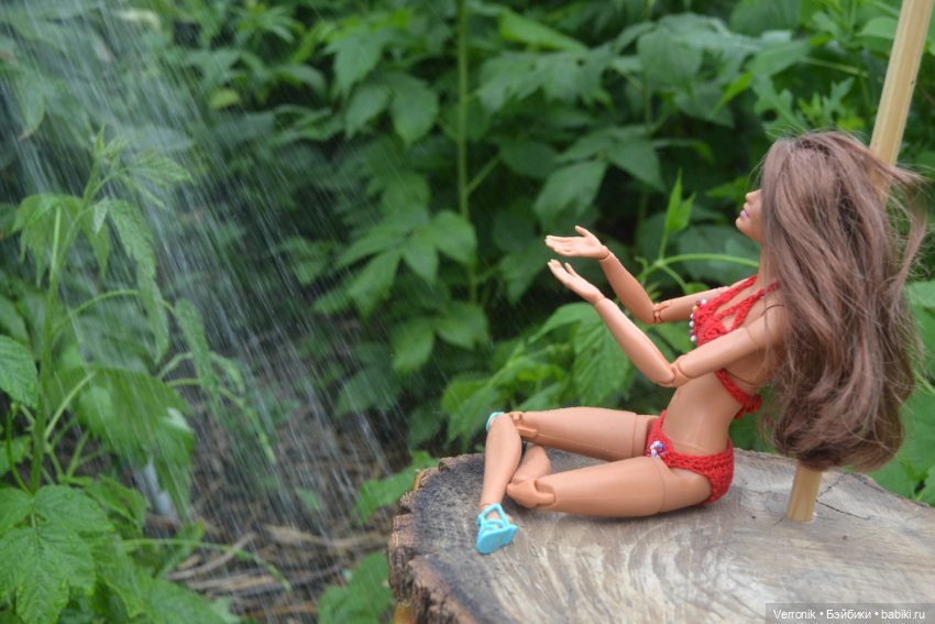 Комплект пляжный для Барби. 2 варианта (фото 9)