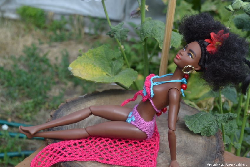 Комплект пляжный для Барби. 2 варианта (фото 3)