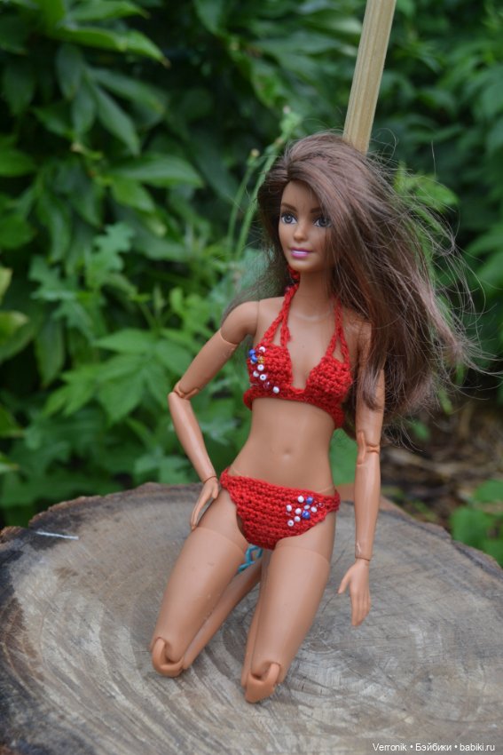 Комплект пляжный для Барби. 2 варианта (фото 10)
