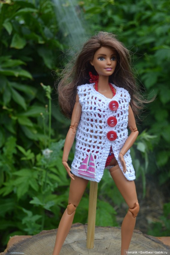 Комплект пляжный для Барби. 2 варианта (фото 7)