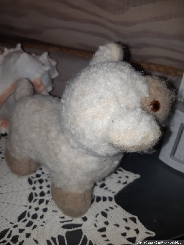 Овечка из шерсти — Винтажные куклы и игрушки детства (фото 2)