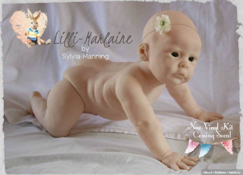 Полностью виниловый молд Lilli-Marlane от Sylvia Manning