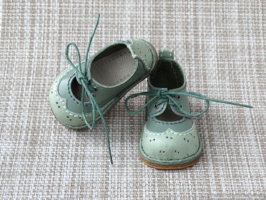 МК: Ботинки с вырезом для Паола Рейна (фото 5)