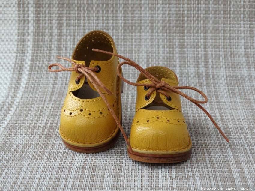 МК: Ботинки с вырезом для Паола Рейна (фото 2)