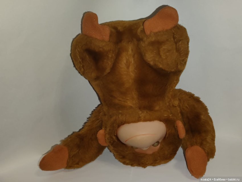 Винтажная мягкая игрушка. Обезьяна (фото 6)