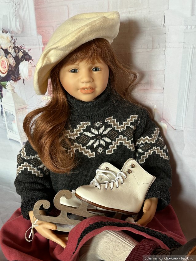 Amanda (Аманда) от Pamela Erff для Zapf Creation с коньками (фото 5)