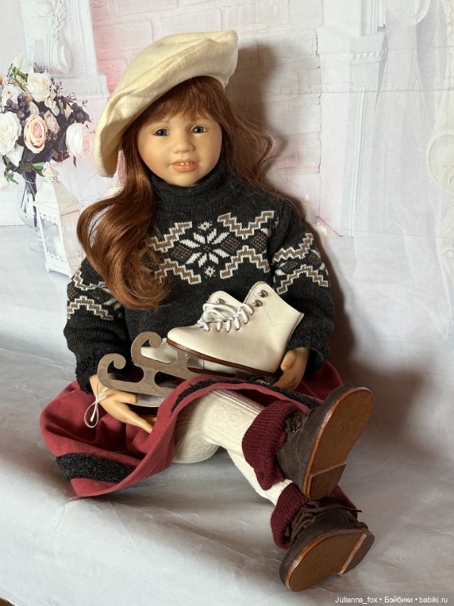Amanda (Аманда) от Pamela Erff для Zapf Creation с коньками (фото 3)
