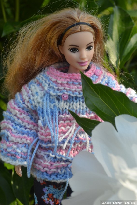 Свитер для Барби в стиле бохо (фото 2)
