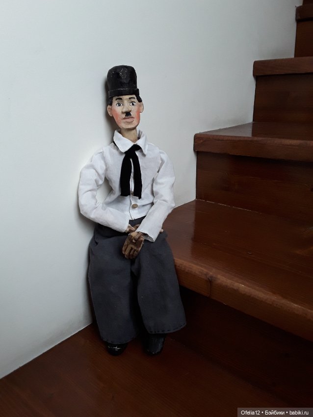 Чарли Чаплин — Авторские куклы