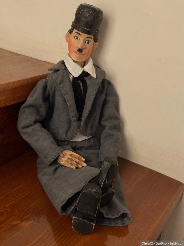 Чарли Чаплин — Авторские куклы (фото 3)
