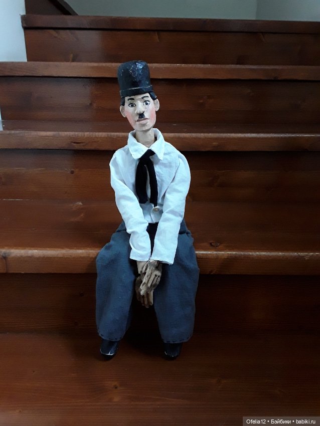 Чарли Чаплин — Авторские куклы (фото 2)