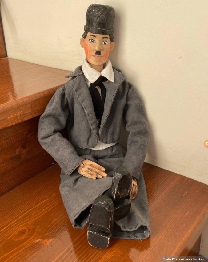 Чарли Чаплин — Авторские куклы (фото 4)