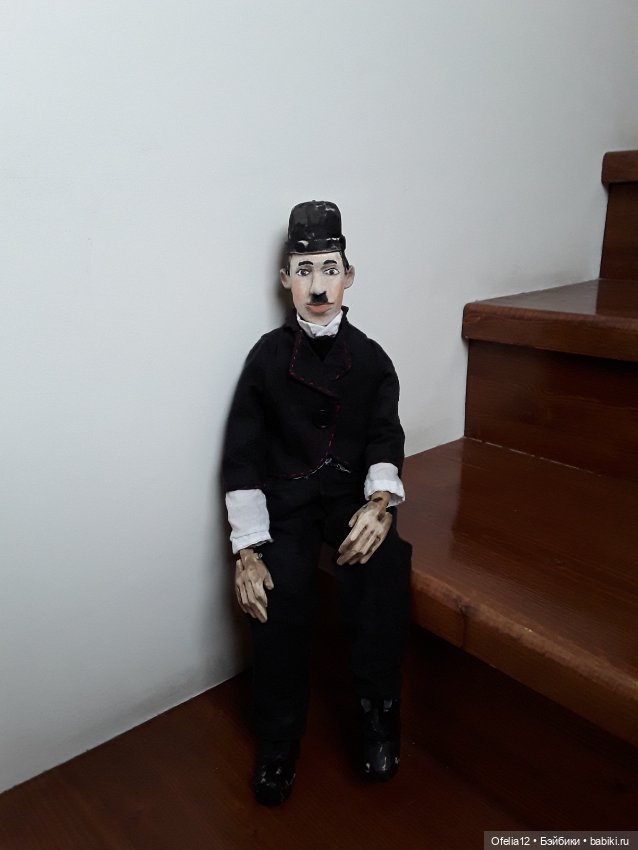 Деревянный Чаплин — Авторские куклы (фото 2)