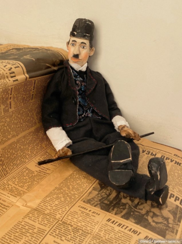 Деревянный Чаплин — Авторские куклы (фото 5)