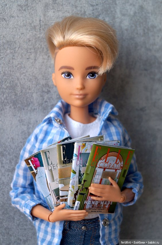 Набор журналов "Elle Decoration" №2 в формате 1:6 (фото 4)