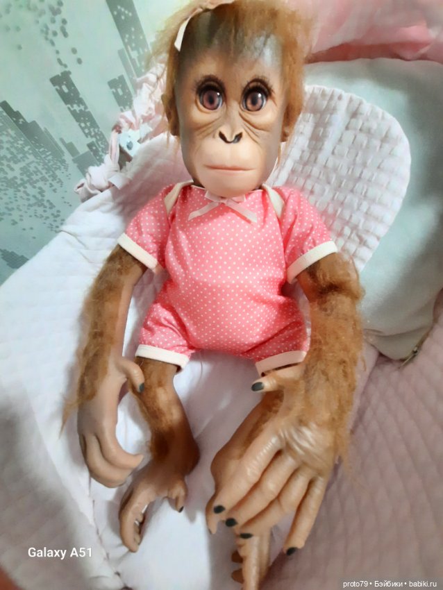 Малышка орангутанг от Ashton Drake (фото 2)