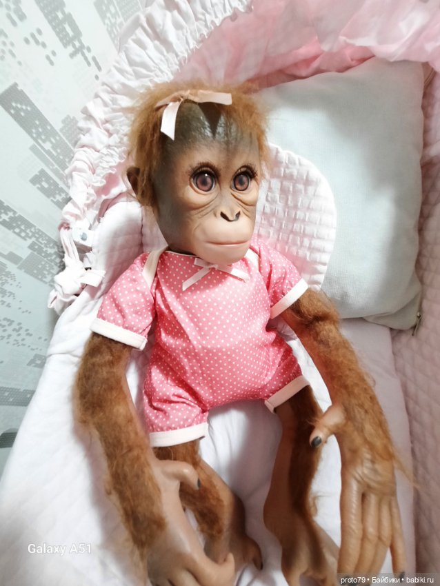 Малышка орангутанг от Ashton Drake