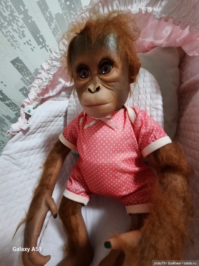 Малышка орангутанг от Ashton Drake (фото 3)