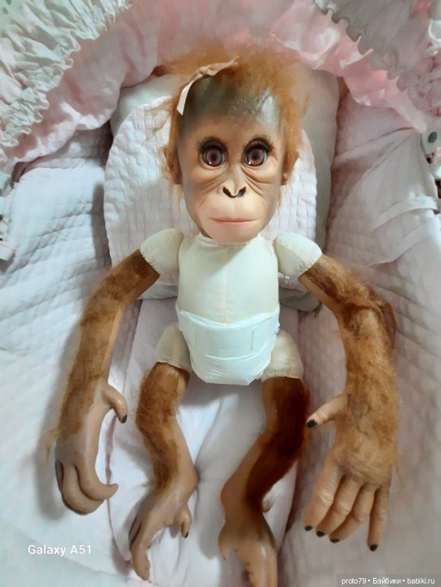 Малышка орангутанг от Ashton Drake (фото 7)