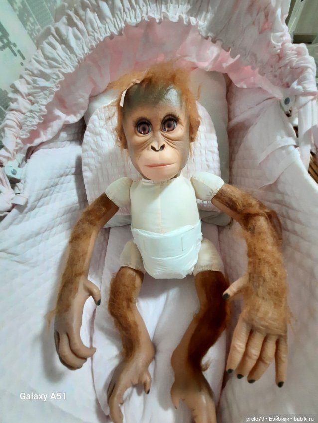 Малышка орангутанг от Ashton Drake (фото 5)