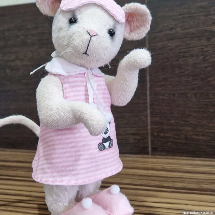 Мышки-малышки в стиле Тедди "Спокойной ночи" (фото 2)