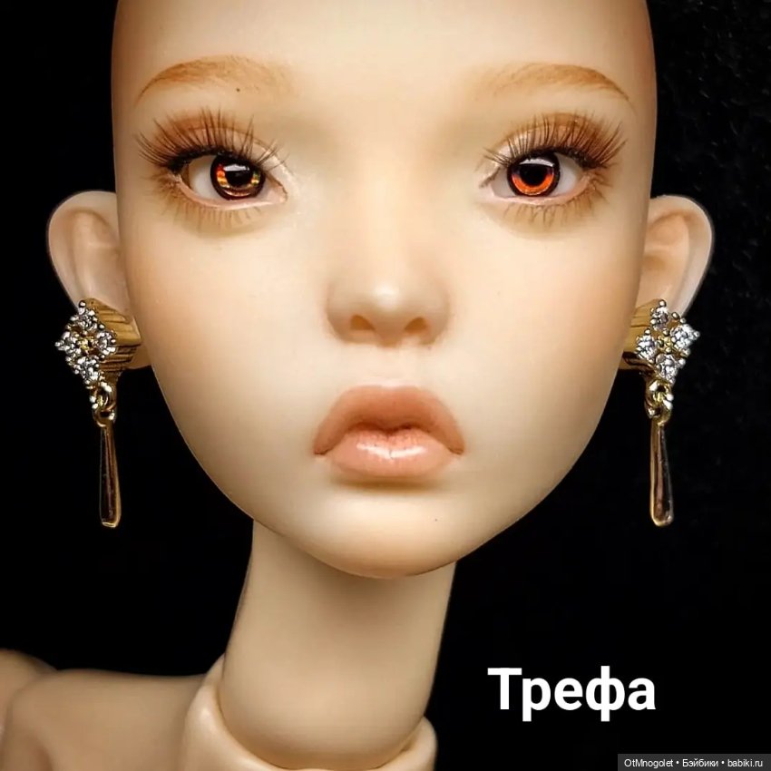 Серьги для кукол Рopovy, Tonner, Barbi (фото 4)