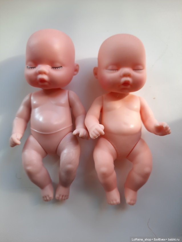 Лот пупсиков и кукольных голов (фото 7)