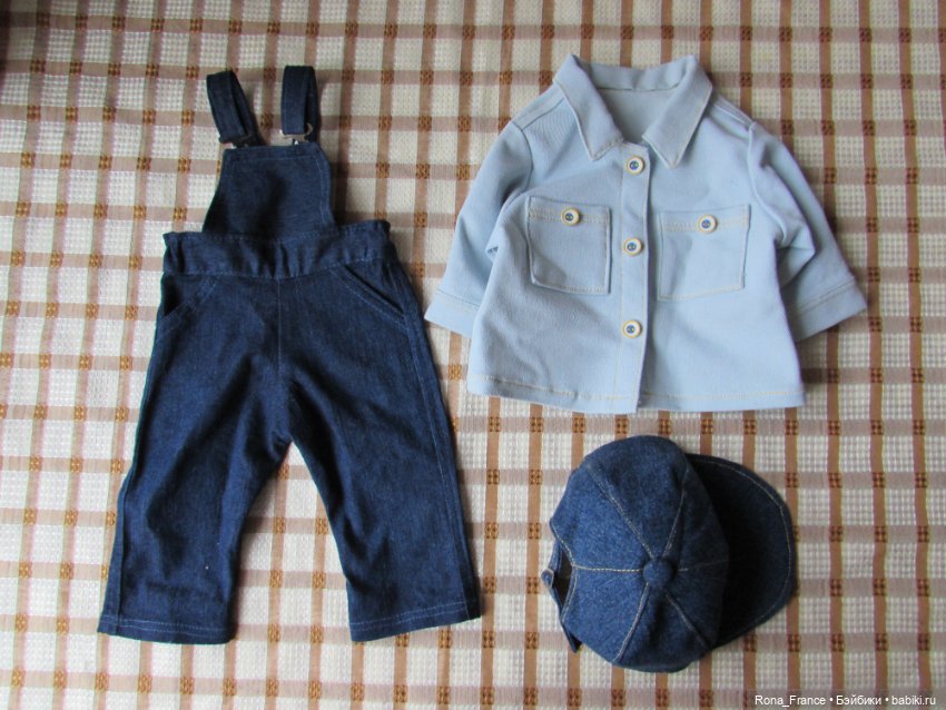Джинсовая одежда для кукол СССР и ГДР (фото 5)