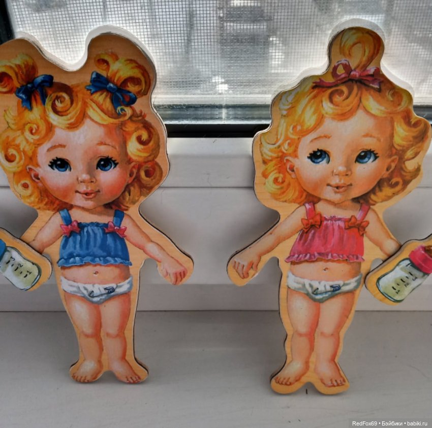 Раритет (куколки из дерева , одежда на магнитах) (фото 6)