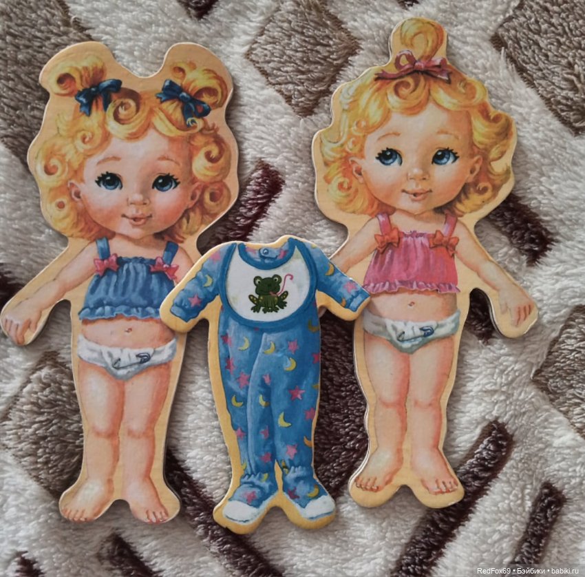 Раритет (куколки из дерева , одежда на магнитах) (фото 2)