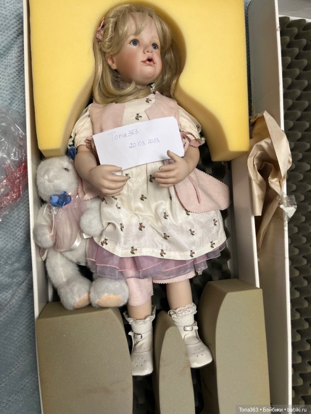 Куколка ангел от Hildegard Gunzel (Гюнцель) (фото 3)