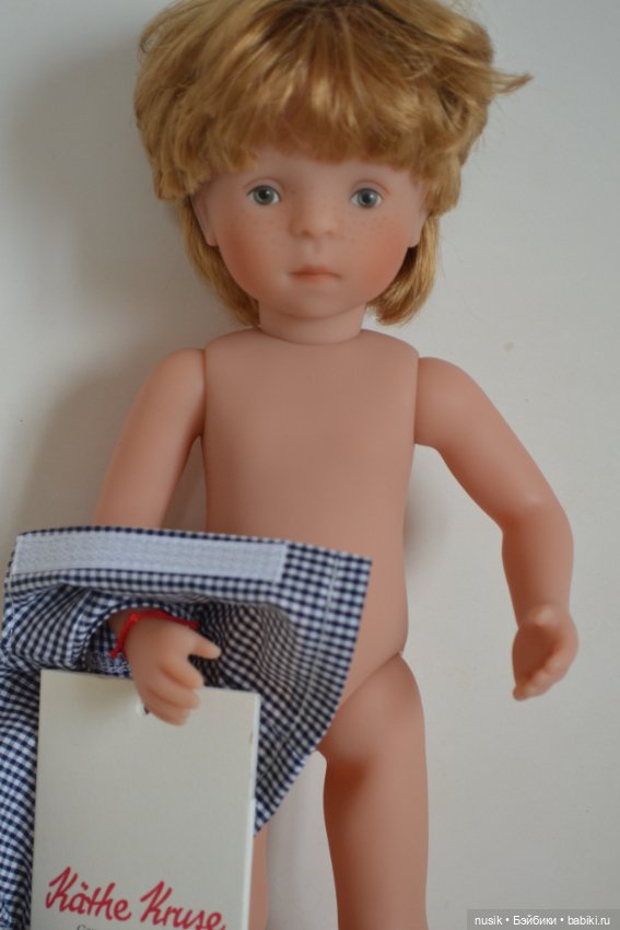 Кукла Kathe Kruse minouche Сильвии Наттерер мальчик (фото 5)
