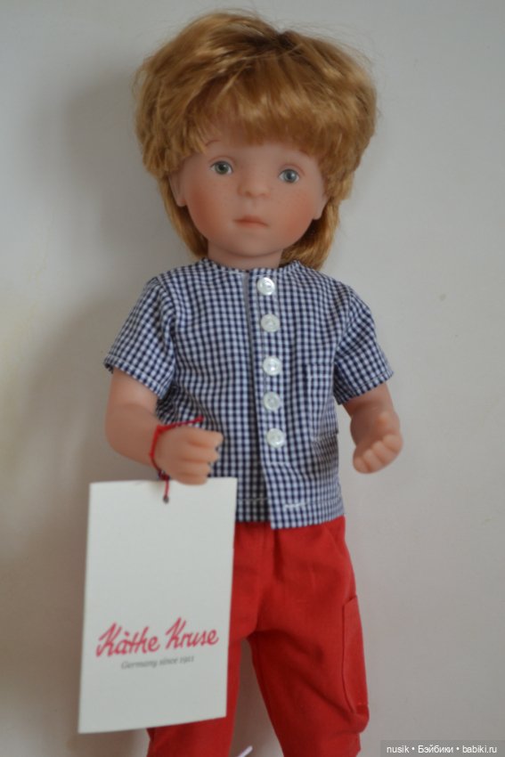 Кукла Kathe Kruse minouche Сильвии Наттерер мальчик (фото 3)