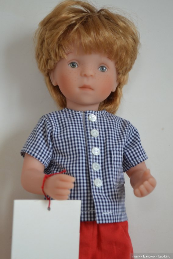 Кукла Kathe Kruse minouche Сильвии Наттерер мальчик