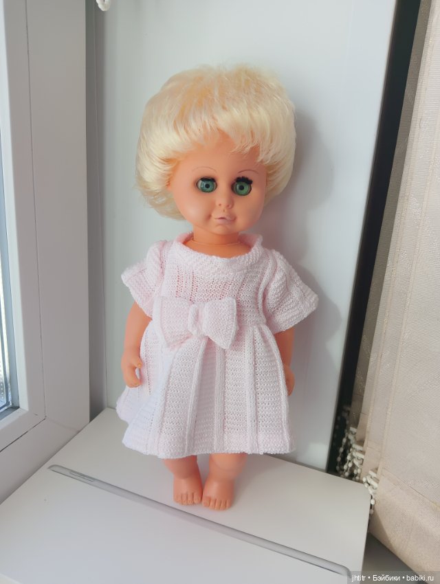 Кукла ГДР с номером на шее