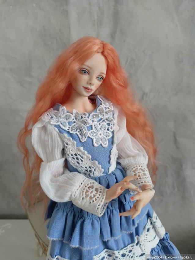 Шарнирная фарфоровая красотка в ед.эк