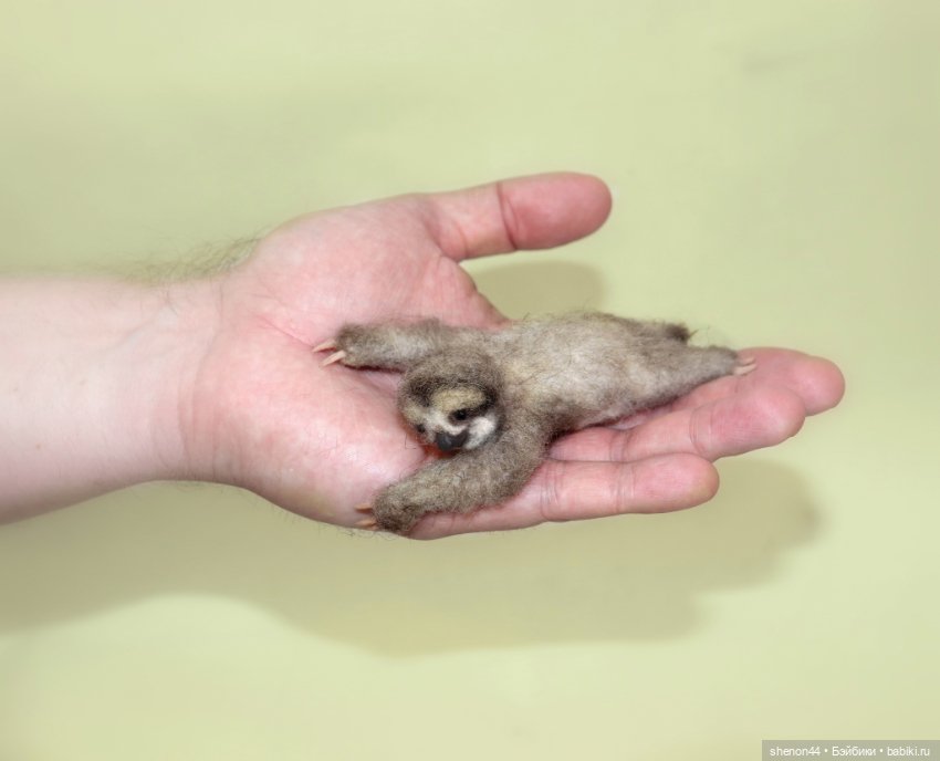 Семейка ленивцев — Авторские игрушки (фото 3)