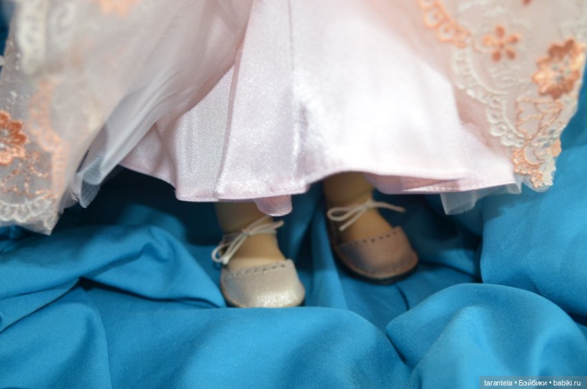 Наряжаем больших Медовушек 46 см.Девочка-Персик (фото 7)