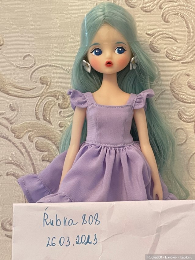 Blommor doll — Коллекционные куклы (фото 3)