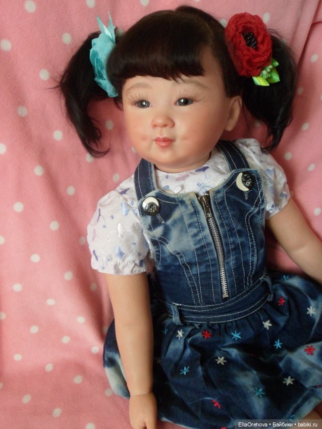 Девочка выполнена из молда Chun Mei скульптора Ping Lau (фото 8)