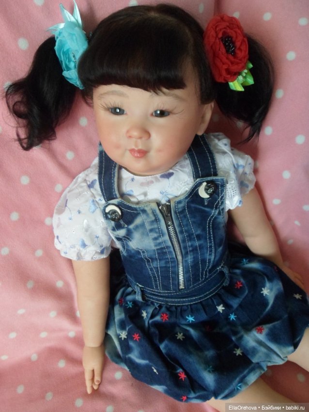 Девочка выполнена из молда Chun Mei скульптора Ping Lau (фото 6)