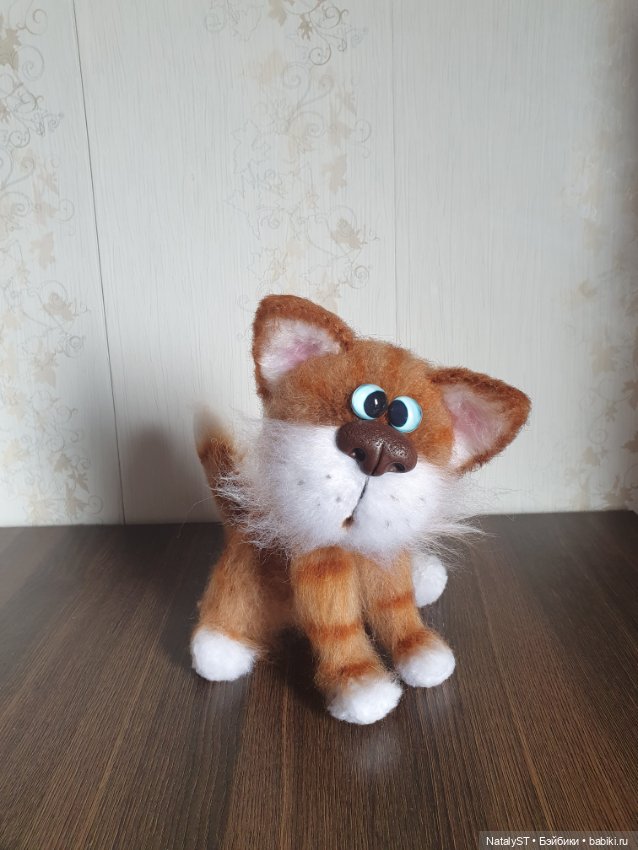 Суперклассный рыжий кот — Авторские игрушки
