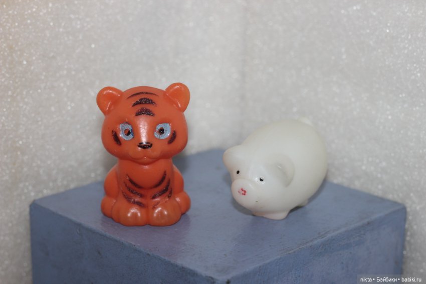 Игрушки СССР * Тигренок и поросенок * Лотом