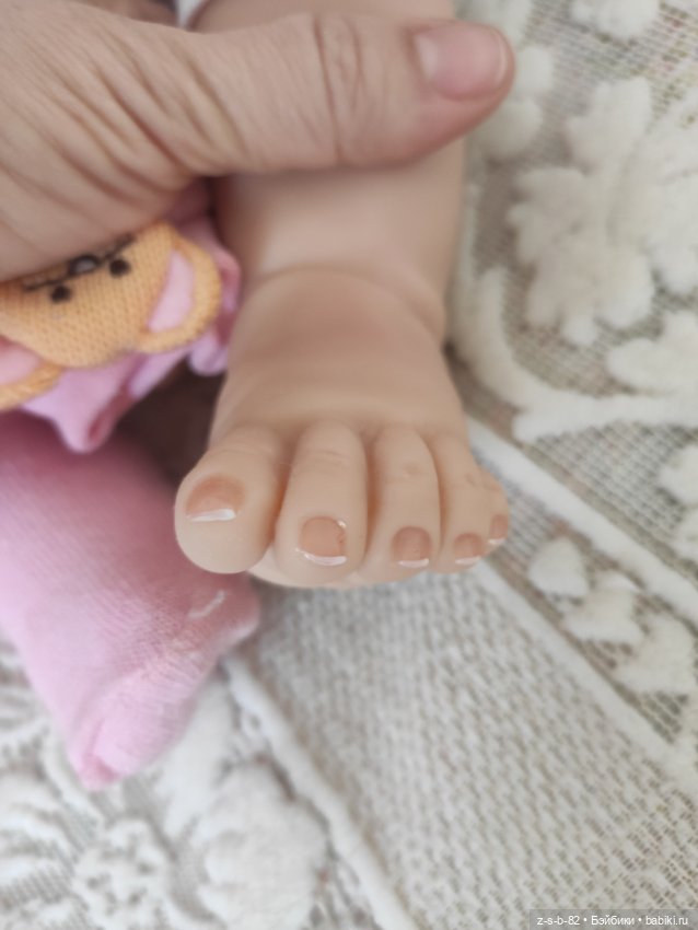 Ashton Drake нежная силикон-виниловая малышка OLIVIA Linda Murray (фото 2)