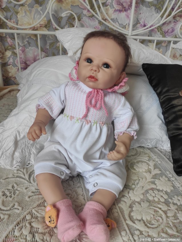 Ashton Drake нежная силикон-виниловая малышка OLIVIA Linda Murray (фото 10)