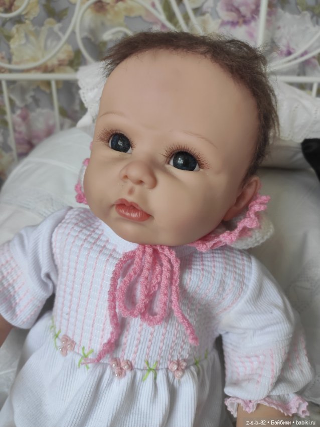 Ashton Drake нежная силикон-виниловая малышка OLIVIA Linda Murray (фото 9)