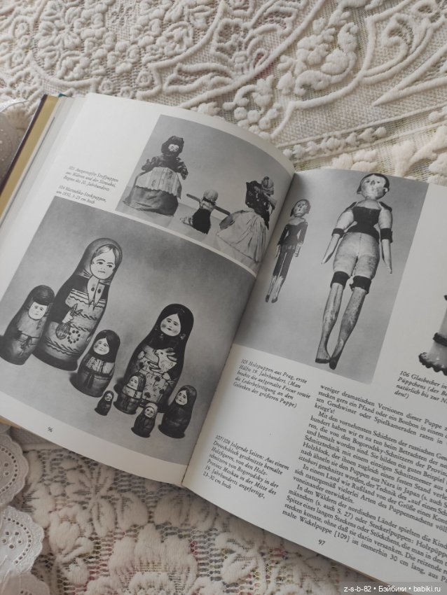 Книга об антикварных куклах на немецком языке PUPPEN UND PUPPENMACHER, 1986 (фото 10)
