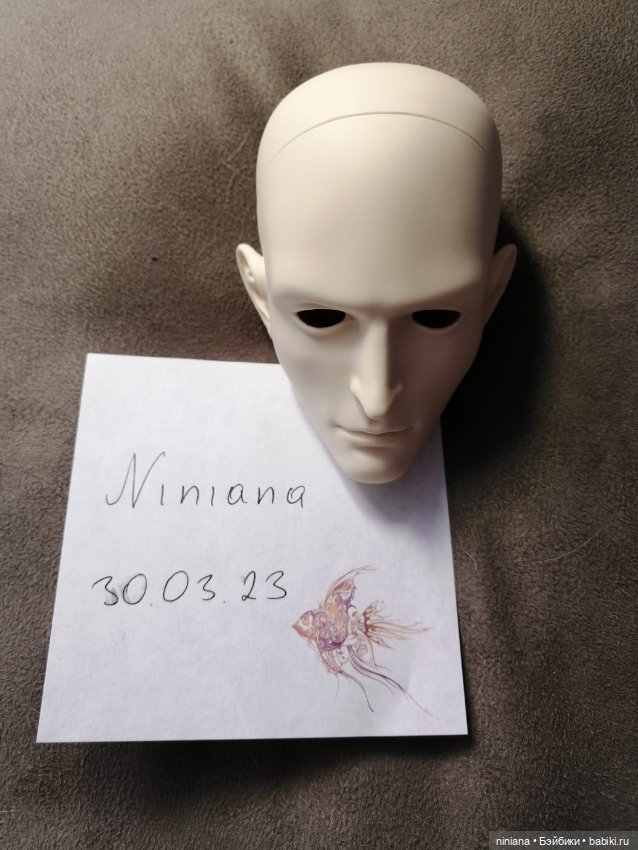 Голова Selenity Doll (молд Hugo) для тела 1/3 (фото 7)